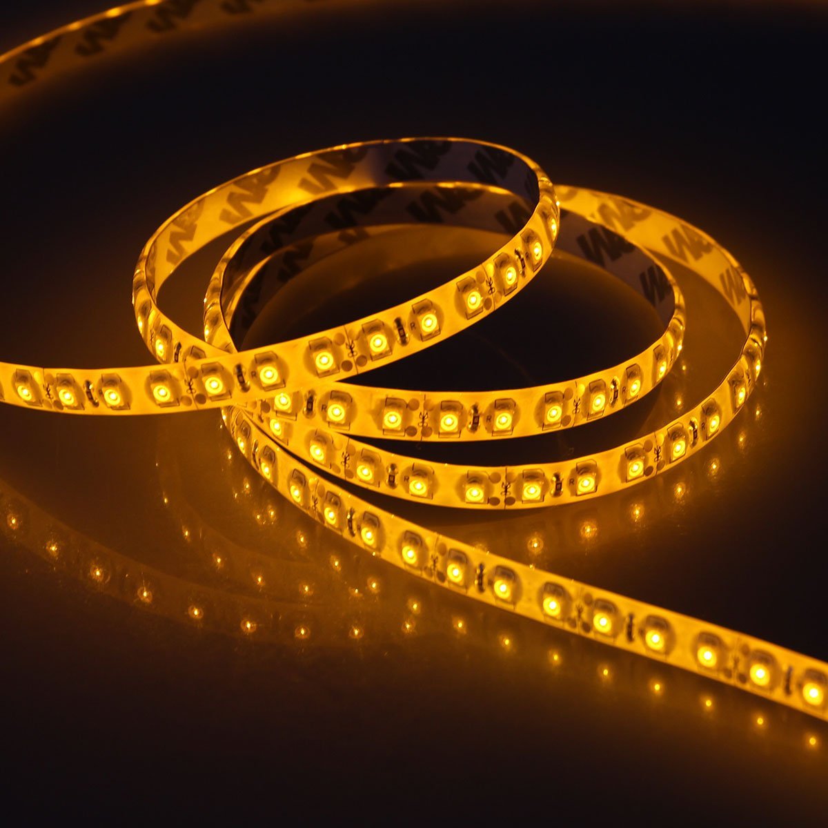 Yellow 5M Waterproof 300 LED 3528 Strip Light